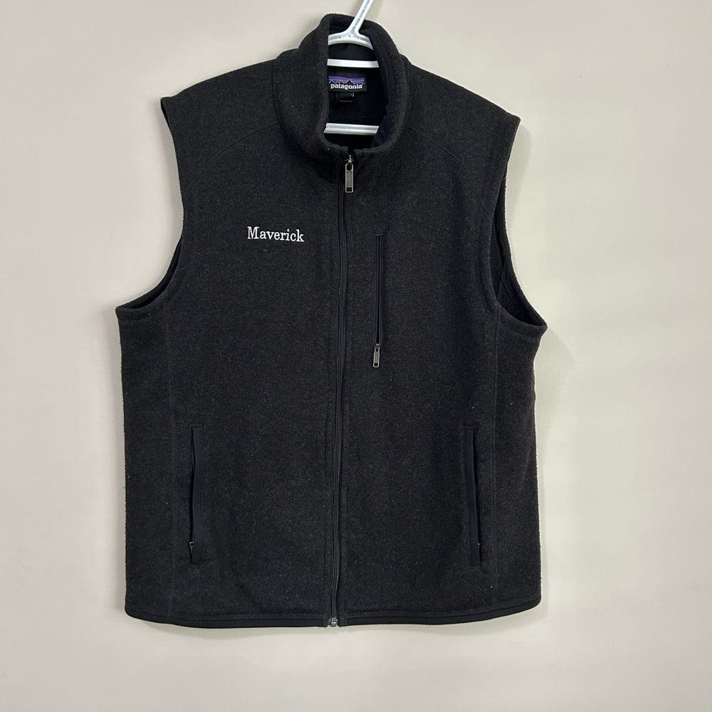 Patagonia Maverick Black Fleece Vest - Women's